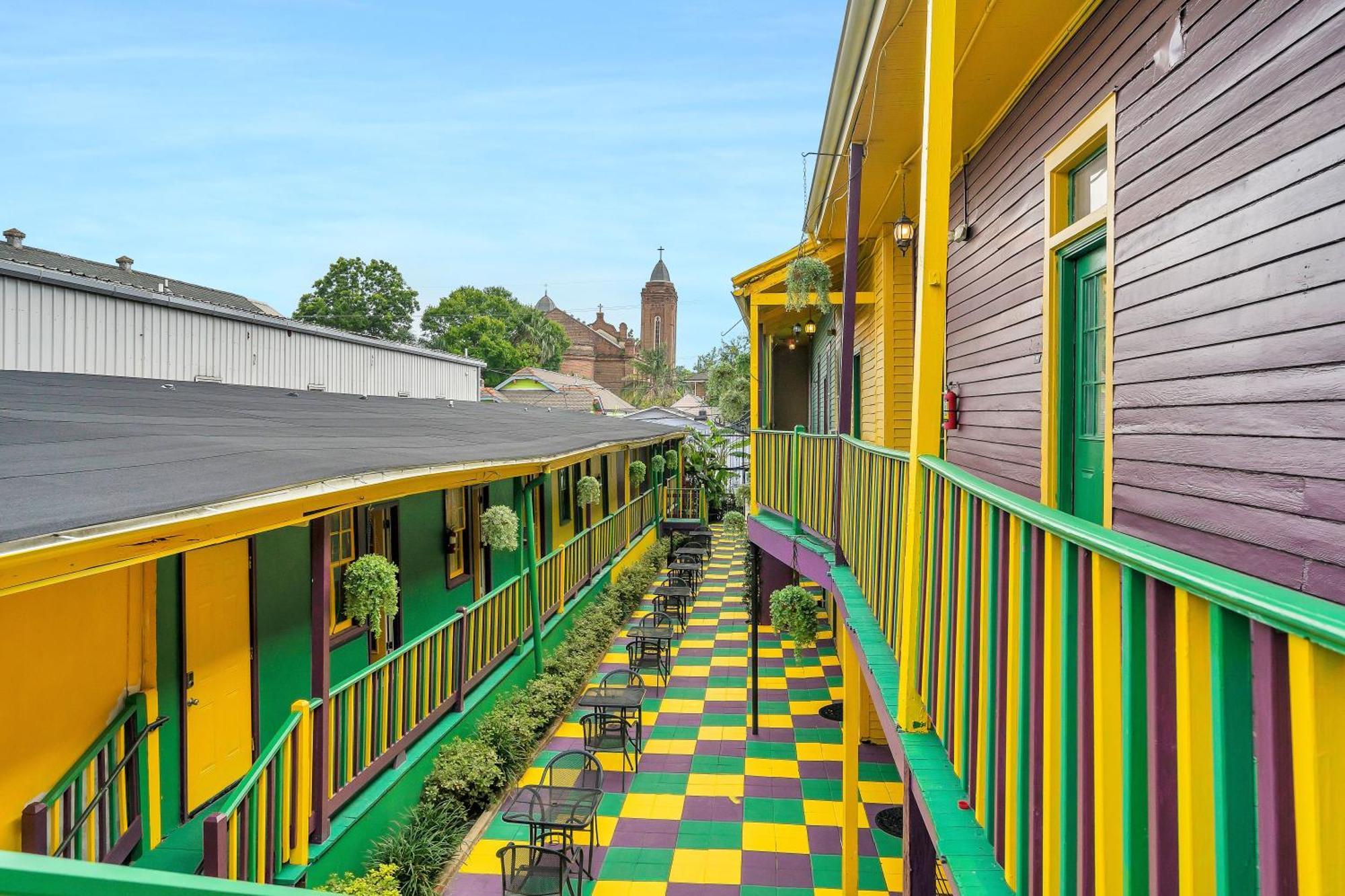 Historic Mardi Gras Inn Nova Orleães Exterior foto